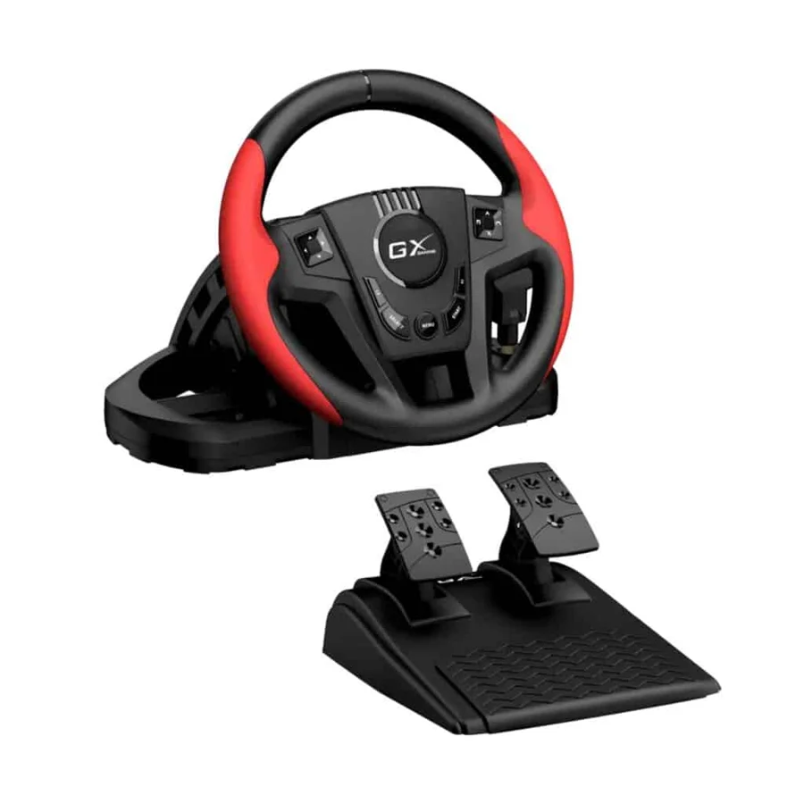 Volante De Carreras Genius Speedmaster Vibracion Doble