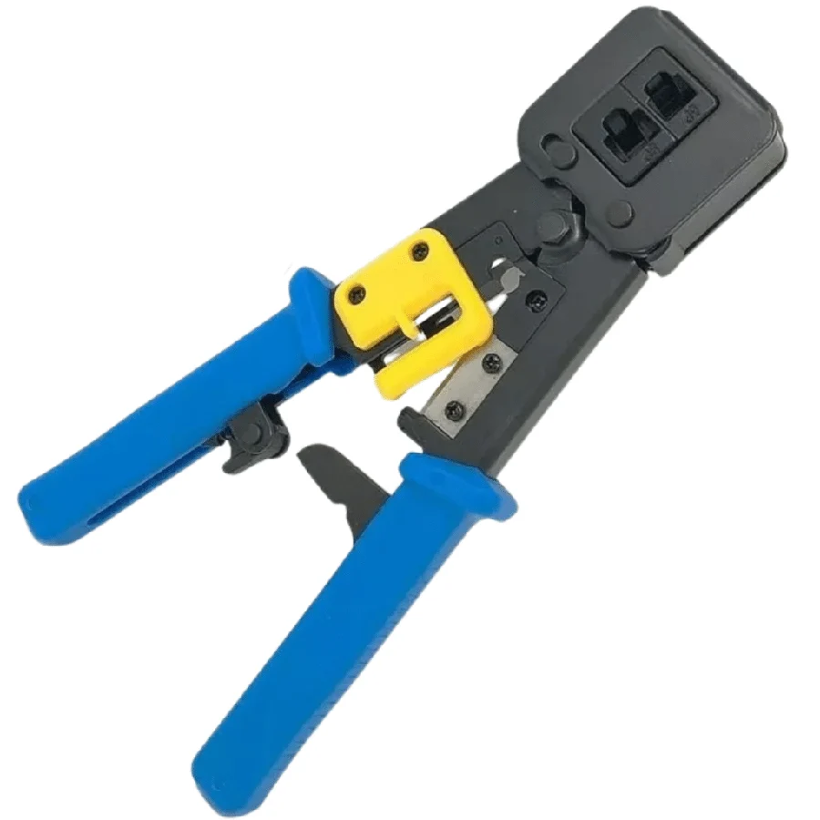 Remachadora Universal Rj45 C/agujero-rj11/rj12