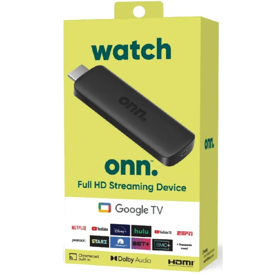 Tv Box Onn Google Tv Full Hd