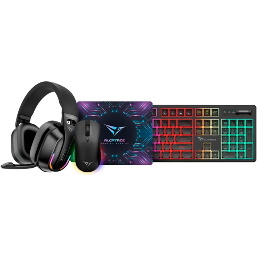 Teclado + Mouse + Audifono + Pad