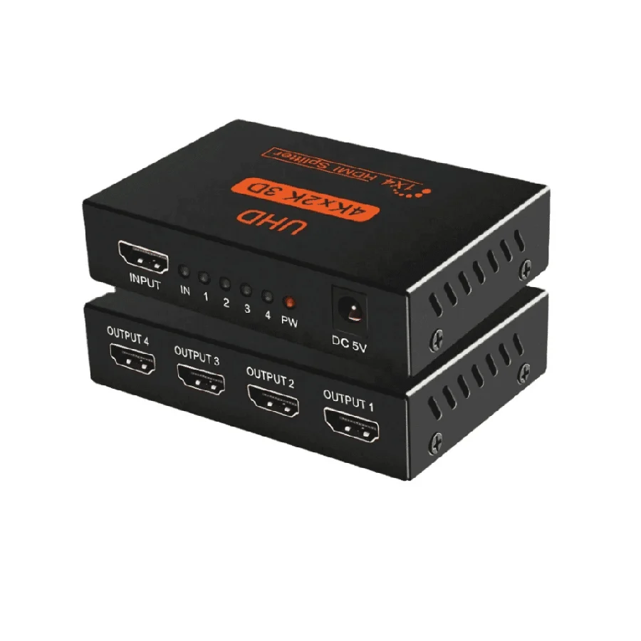 Spliter Hdmi A Hdmi De 4 Puertos