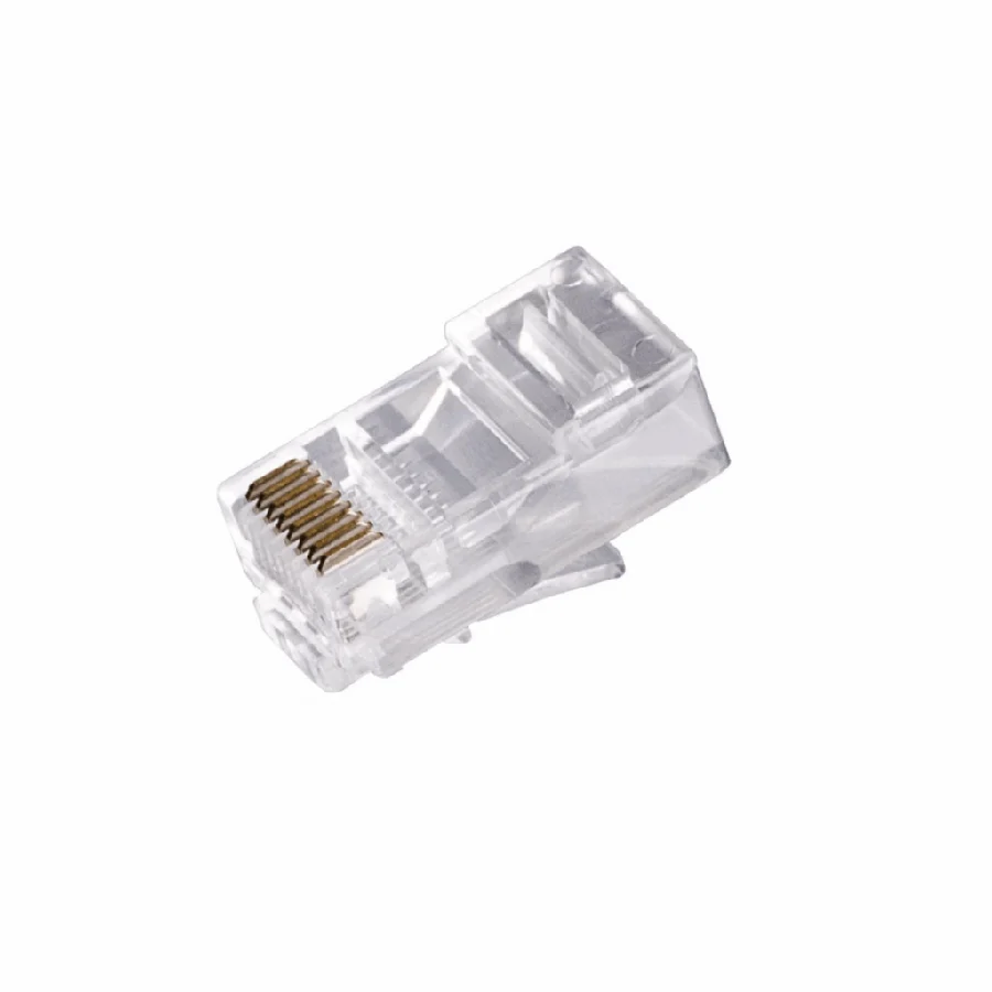 Conector Rj45 Cat 5e Plastico Hd-8p8c-rj45-u15